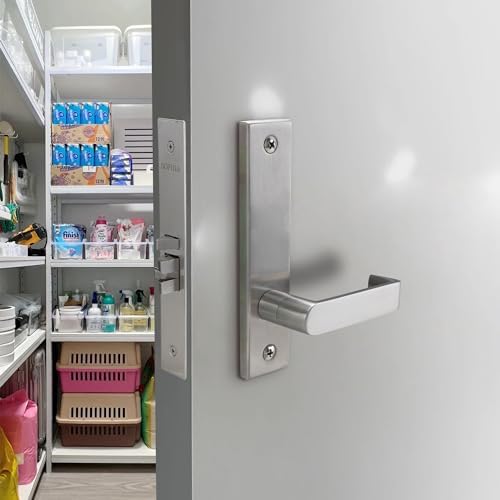 Sophia Commercial Door Lock Set Non-Handed SATIN CHROME FINISH