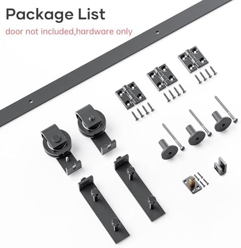 EaseLife 24 Bi-Folding Sliding Track Kit for 2 Closets