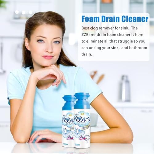 Drain Foam Cleaner 2PCS