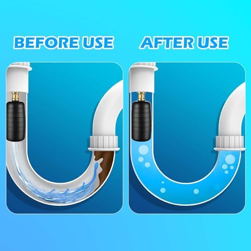 3 Pcs Drain Bladder Cleaner Set