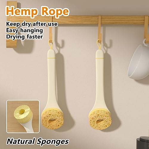 Eco-Friendly Vegetable Cleaner Brush 2-in-1 Kitchen Tool