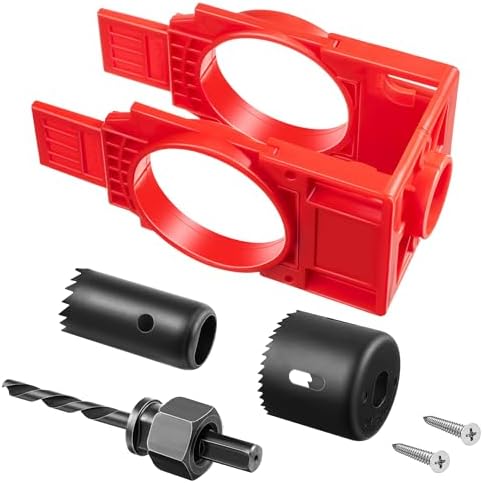 Feekoon Door Lock Installation Kit for Wooden Doors