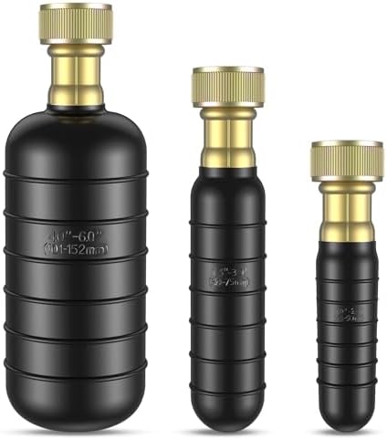 Points Fos lion compact 3 PC drain bladder set 1-6 size pipes rubber unblocker for multi use plumbing occasions drain