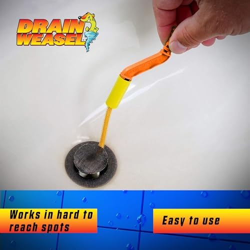 FlexiSnake Drain Weasel Effortless Clog Removal in Sink Tub