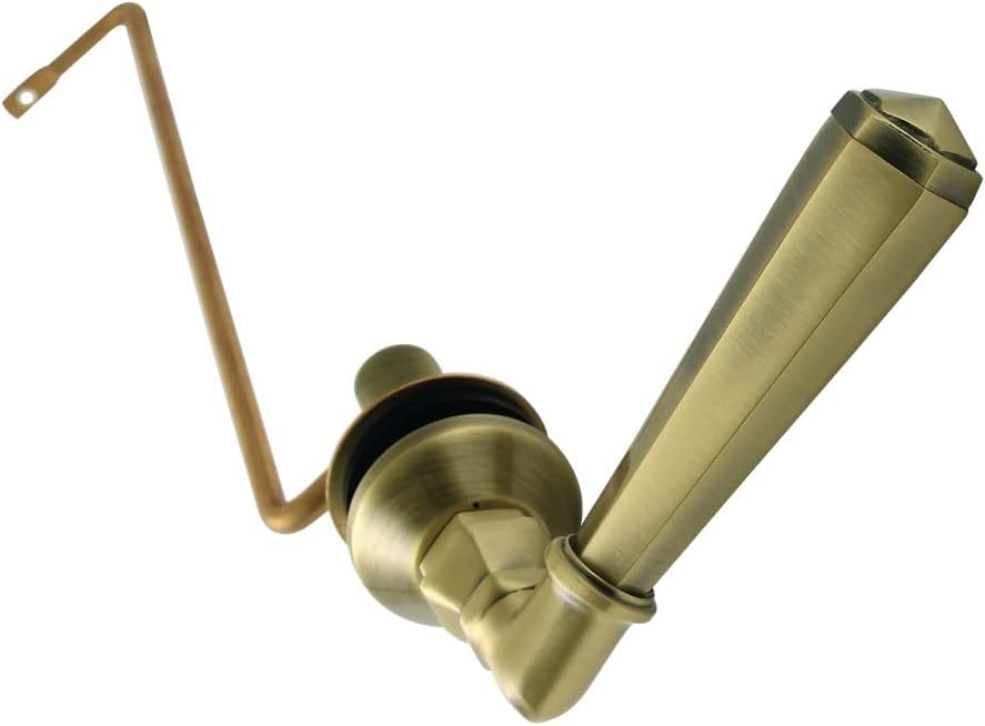 Kingston Brass KTHLS3 High-Quality Brass Toilet Tank Lever Side Mount Antique Brass Metropolitan Collection
