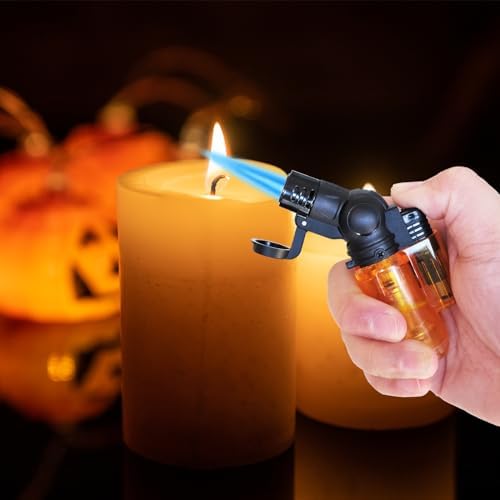Portable 5 Pack Refillable Torch Lighter Set