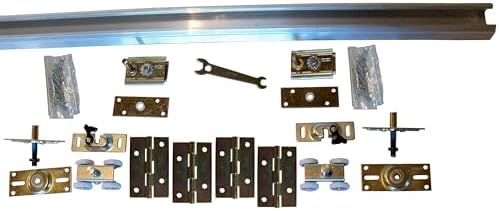 Hartford Series 1 Heavy Duty Bifold Track Kit 36 Inch 2 Door