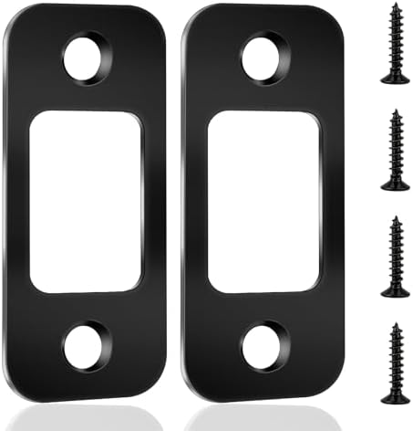 2-Piece Door Strike Plate Set