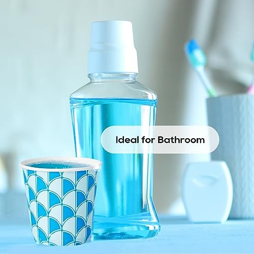 JOLLY PARTY 800-Pack 3 oz Assorted Blue Disposable Cups for Party Use