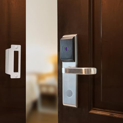 DOITOOL 5Pcs Universal Door Strike Plate 39in 10cm