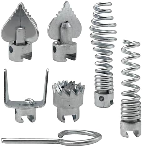 7-in-1 Drain Cleaner Cutter Heads for Ridgid Drain Snake