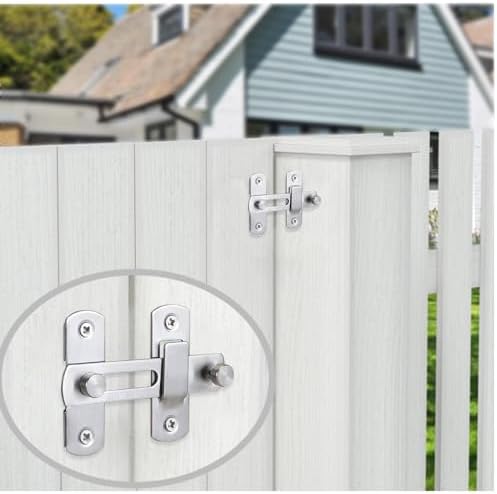 Li-TianFeng 304 Stainless Steel Barn Door Lock 1-Piece