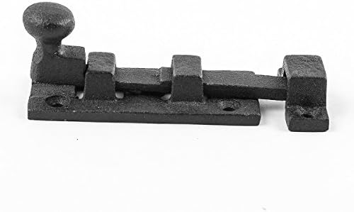 FF-Style 35in Wrought Iron Slide Bolt Door Latch