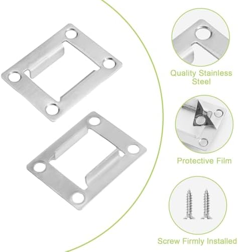 UFURMATE Door Strike Plate Set