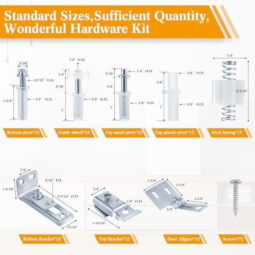 Tandefio Bifold Door Hardware Kit