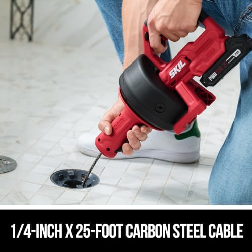 SKIL Power Snake Drain Cleaner Kit