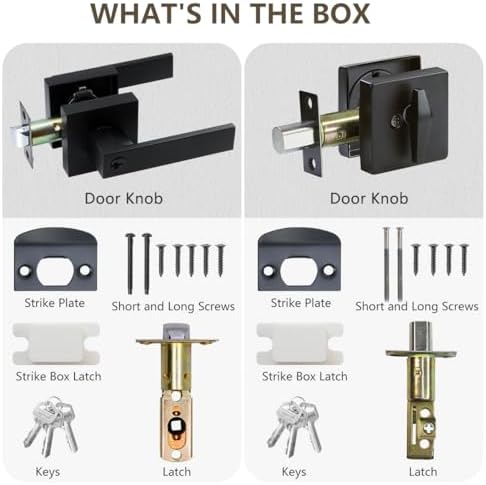 Heavy Duty Exterior Door Handle Set