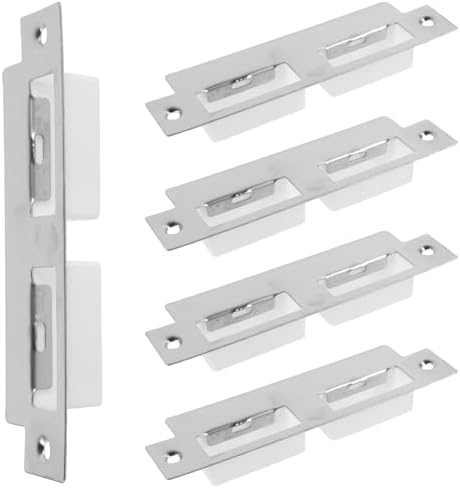 DOITOOL 5-Piece Door Strike Plate Kit
