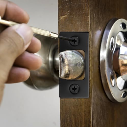 Secure Home Door Lock Latch Box Strike Plate