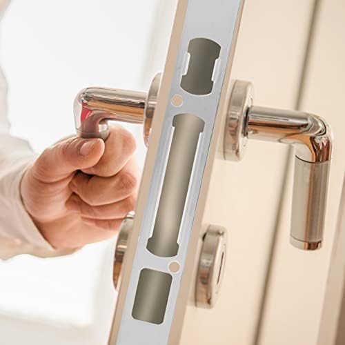 2PK Stainless Steel Door Strike Plate Adjustable Bracket