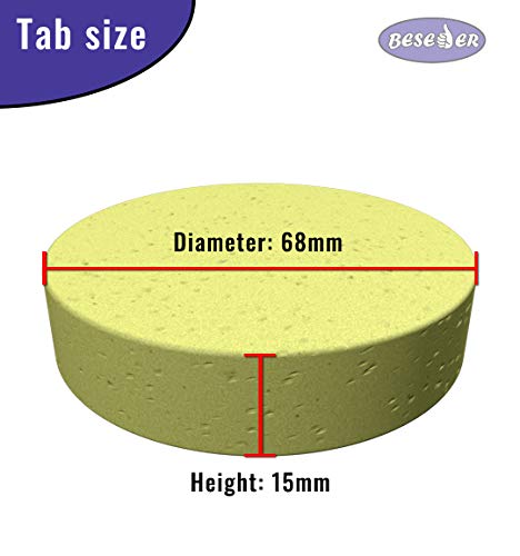Beseder Grease Trap Cleaner 12 Tablets 36 Ounce