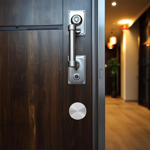 Stainless Steel Door Hole Cover Plate for Home Security