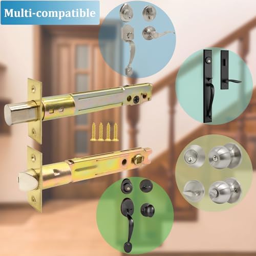 5-Inch Deadlatch Deadbolt Latch Combo for Older Doors