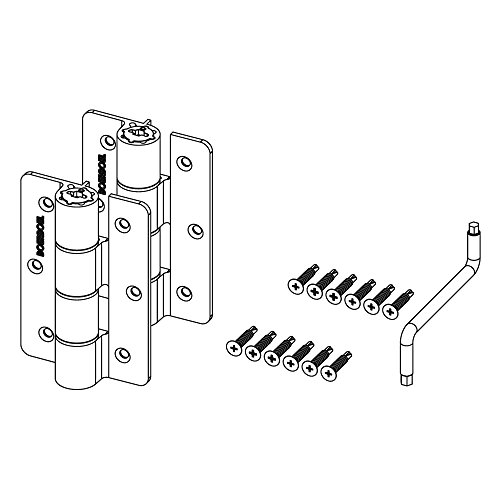 Barrette Outdoor Living Standard Butterfly Hinge Black Durable Gate Hinge 1-12
