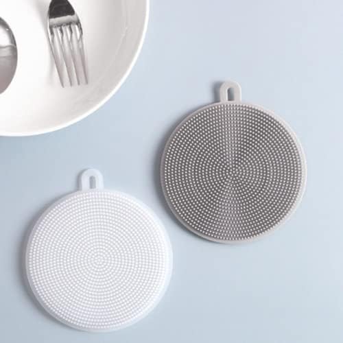 Non-Scratch Silicone Sponges Kitchen Scrubber