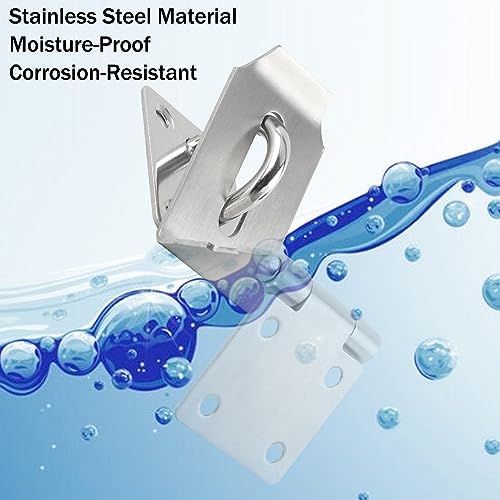 4-Inch Latch Door Lock Hasp Set
