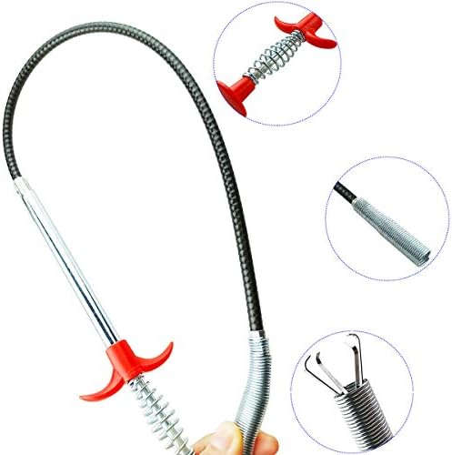 Flexible Claw Pickup Tool for Plumbing Tasks