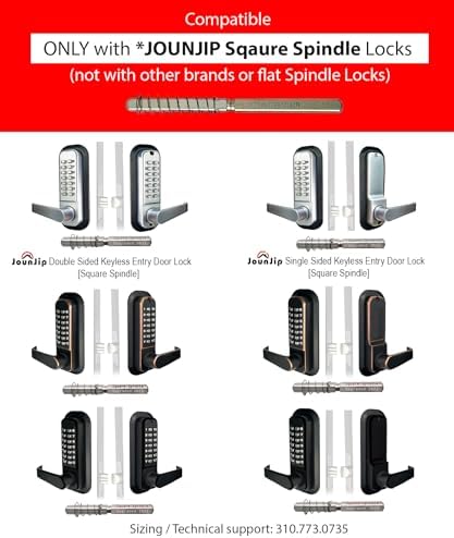 JOUNJIP Door Extension Kit for Thick Doors