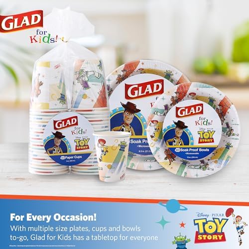 Glad for Kids Disney Pixar Toy Story Mini Paper Cups - 3 oz 24 Count