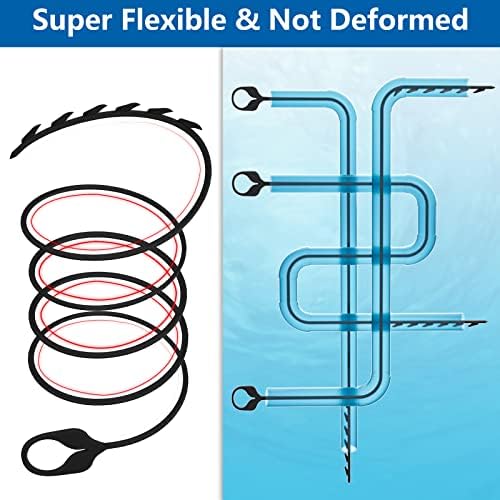 30-Inch Nylon Sink Snake for Hair Food Clogs