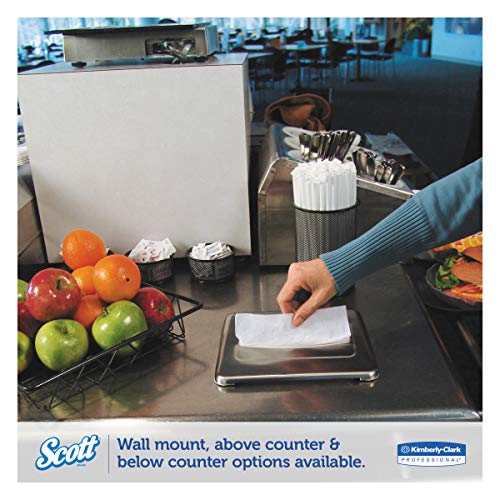 Reusable Napkins 84x525 - Scott 98908 MegaCartridge Napkins 1-Ply 875 per Pack