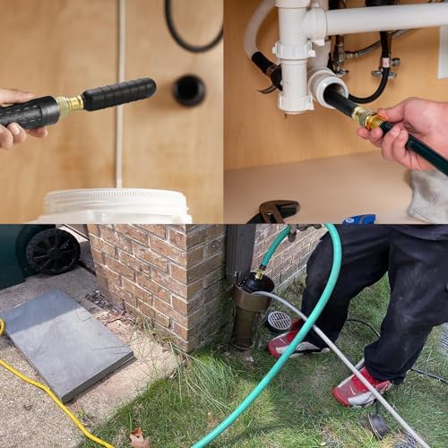 Drain Bladder Unclogger - Effortless Water-Powered Drain Cleaning