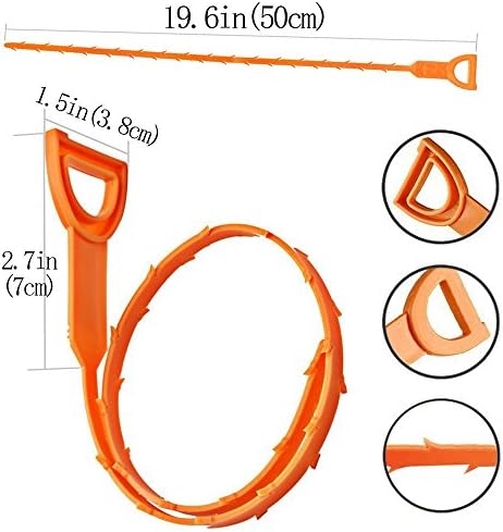 6-Piece Clog Remover for Renovations
