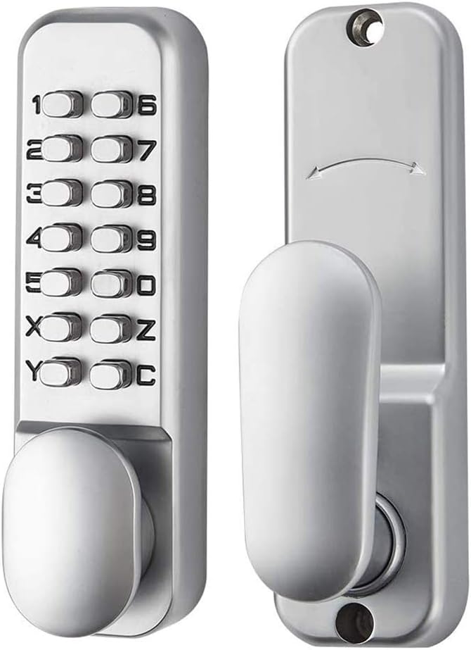 Spotacts Keyless Door Lock for Home Office 2-38 and 2-34 Installations Zinc Alloy Security