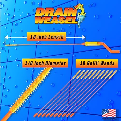 FlexiSnake Drain Weasel - Effortless Hair Clog Removal