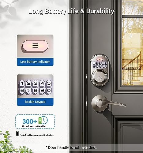 Secure Keyless Keypad Door Lock Perfect for Smart Home Security