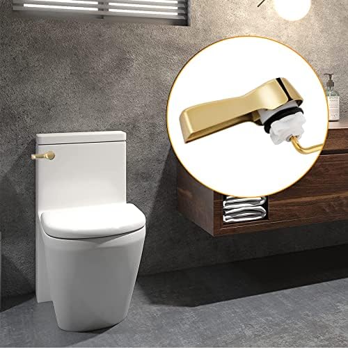 Hibbent 2-Pack Front Mount Toilet Handle Kit