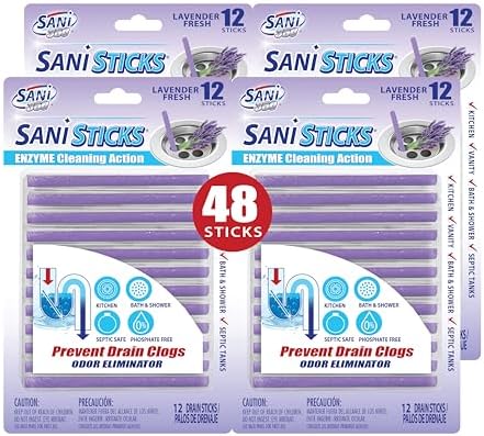 Powerful Drain Odor Eliminator Sani Sticks