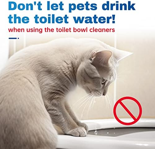 Vacplus automatic toilet bowl cleaner tablets bathroom tank cleaner 12 pack 6 months supply