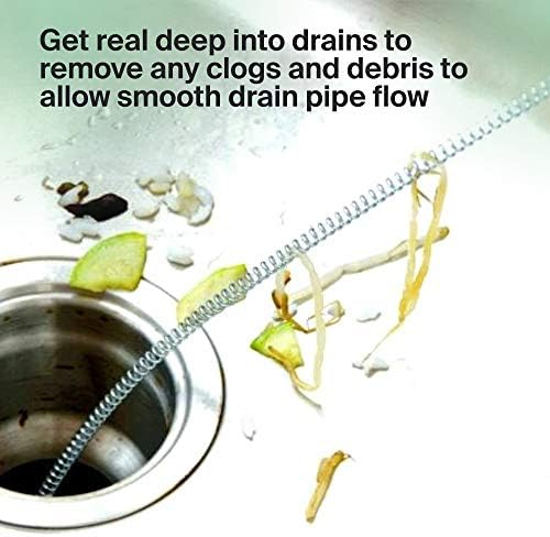 Katzco 10ft Drain Clog Remover