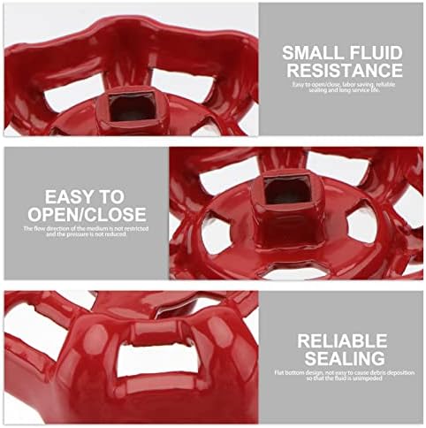 FA Bro Water Valve Handle ReplacementTOVINANNAIron Gate Ball Handle for Outdoor Water Fittings