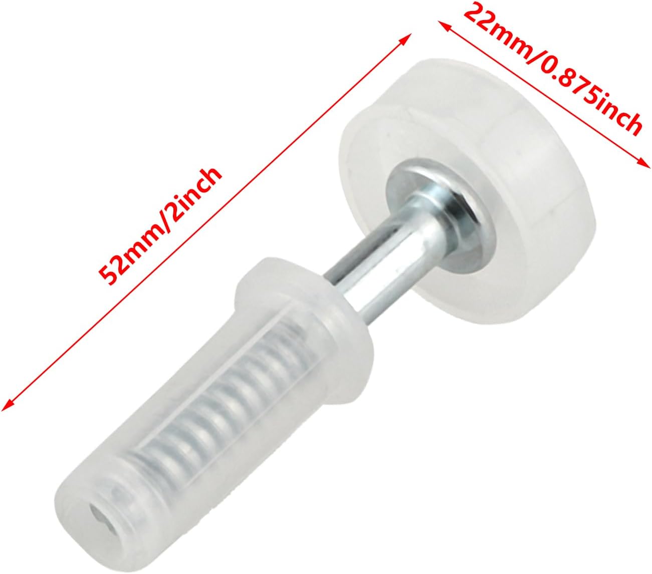 ZZHXSM 8-Piece Bi-Fold Door Guide for Home Use - Stainless Steel and Plastic