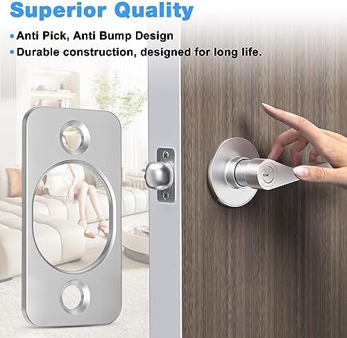 KscjdgDeadbolt Strike Plate 1-38 ea in 3 pack_door hardware