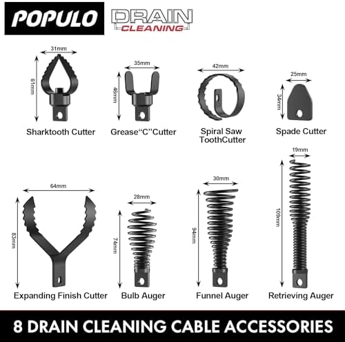 Drain Snake Kit for Effective Clog Removal