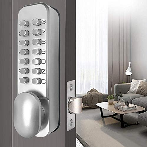 Spotacts Keyless Door Lock for Home Office 2-38 and 2-34 Installations Zinc Alloy Security