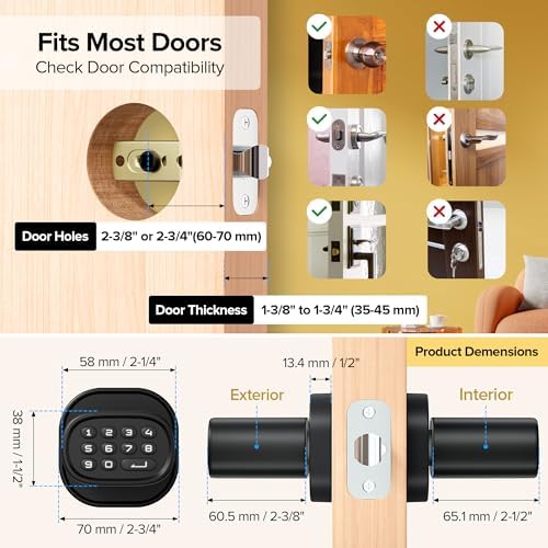 Secure fingerprint door lock with Apple HomeKit